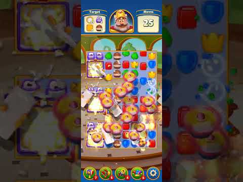Royal match levels 2520 to 2529 Magic cauldron complete tricks game play 