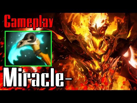 Miracle Shadow Fiend with Scythe of Vyse Dota 2 Gameplay