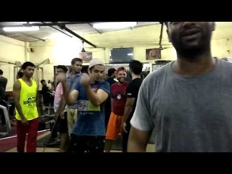 Ahad ansari Ramiz gym. Workout 07.08.2016