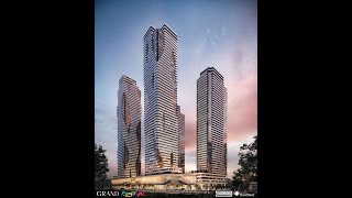 Vaughan VMC Festival Condo For Lease, Tower A , Unit 5702, 2B2B, 1 Parking, 698Sf, SE Corner Suite.