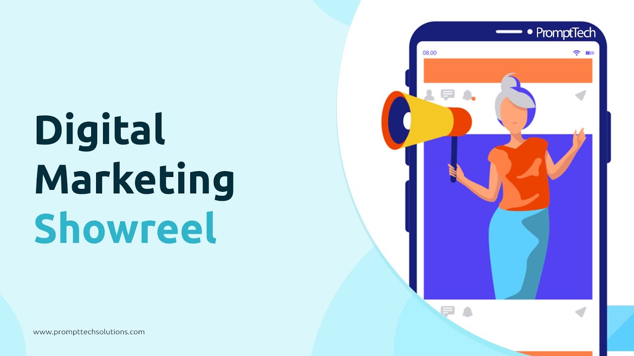 PromptTech - Digital Marketing Showreel