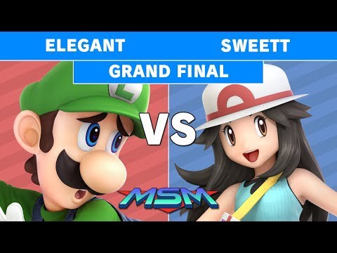MSM 191 Elegant (Luigi) vs SweetT (Pokemon Trainer) Grand Final - Smash Ultimate
