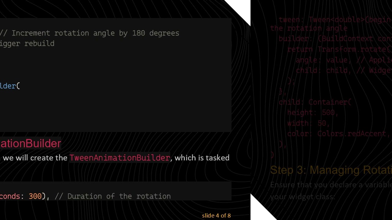 Bring Your Flutter Applications to Life with Tween Animation