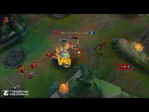 Lucian Vs. Gnar 1v1 EPIC OUTPLAY
