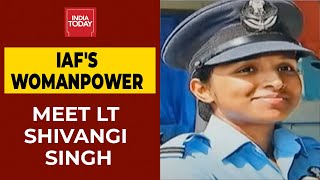 IAF's Rafale Squadron Gets Its 1st Woman Fighter Pilot Lt Shivangi Singh video