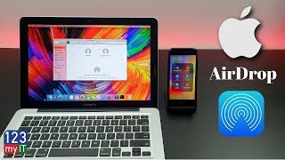 Share files iPhone to Mac with AirDrop