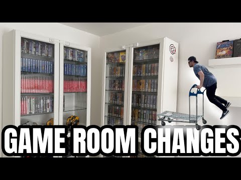 BIG Game Room Changes! Retro Game Store Hunt & CEX Hunt!