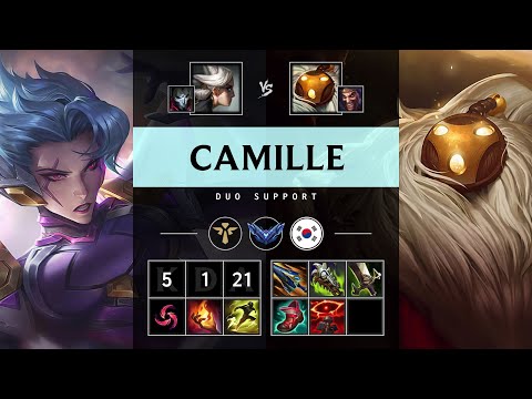 Camille Support vs Bard - KR Diamond Patch 25.20