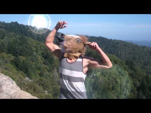HORSE MASK SPOTTED ON A MOUNTAIN WTF
