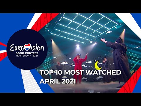 TOP 10: Most watched in April 2021 - Eurovision Song Contest
