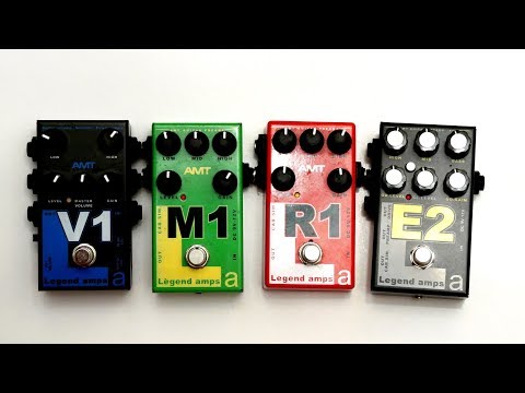 Gear Review: AMT Legend Amps - Tube sound with solid state?