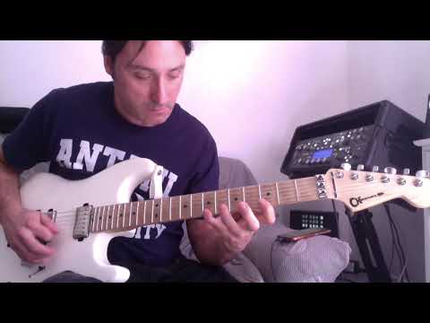 Bach style sweep arpeggios (Orlando Barbuto neoclassical)