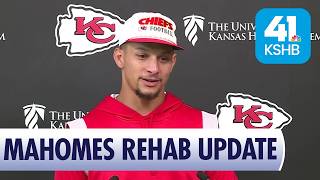 Chiefs QB Patrick Mahomes Updates Injury Recovery