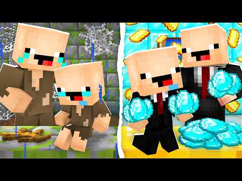 1$ FAKİR HAYAT vs 1.000.000$ ZENGİN HAYAT 💲 - Minecraft