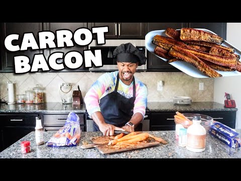 I Made CARROT BACON From Tik Tok | VIRAL FOODS | Alonzo Lerone