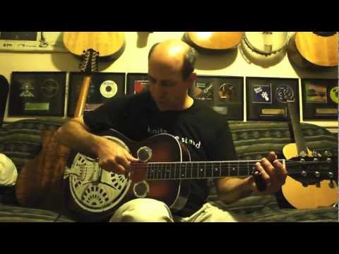 Slide Guitar Lesson - #1 Open D with Resonator - Richard Gilewitz