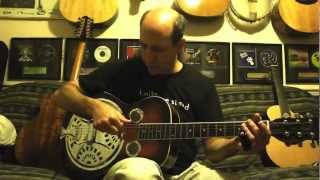 Slide Guitar Lesson - #1 Open D with Resonator - Richard Gilewitz
