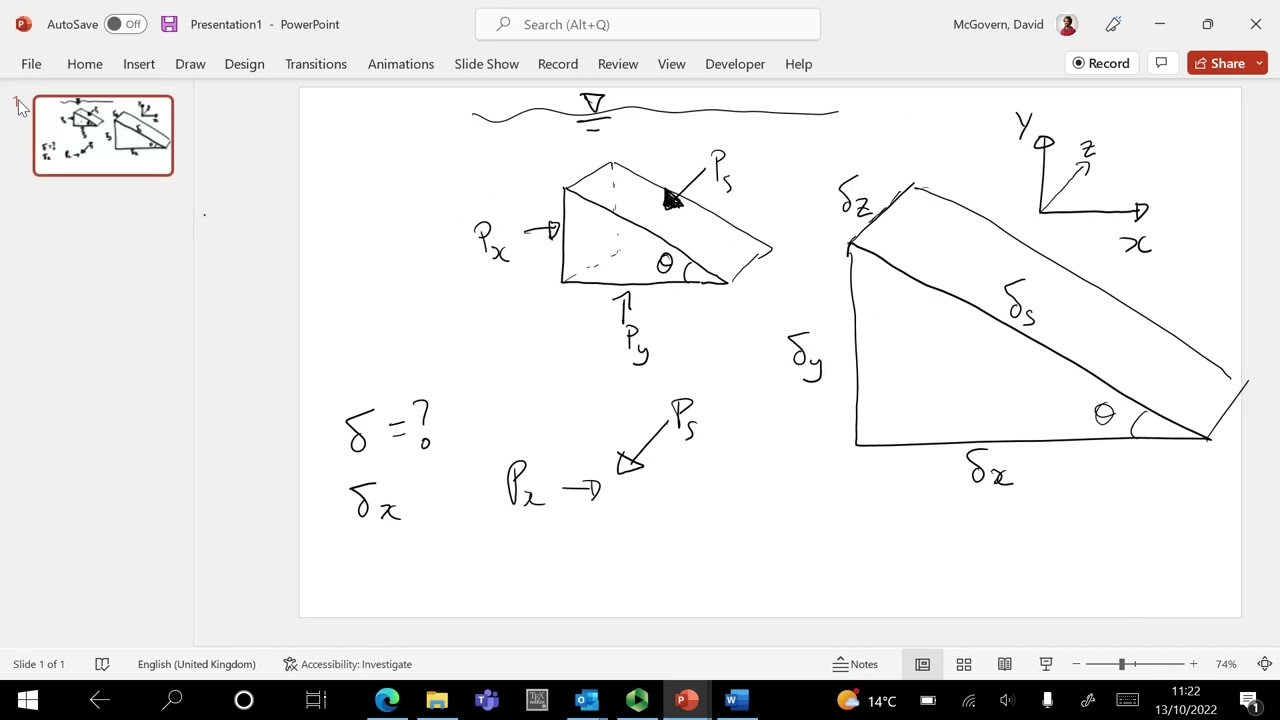 Derivation of Pascals Law As simple a possible