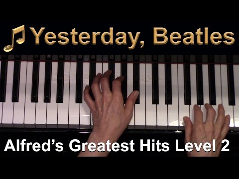 Yesterday, Beatles (Intermediate Piano Solo)