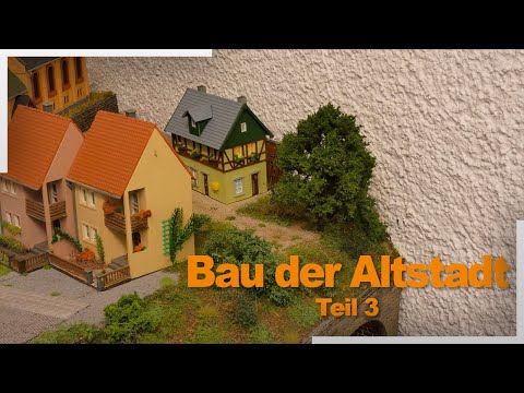 Bau der Altstadt│Teil 3│Modellbahn TT