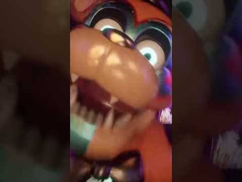 Glamrock Freddy Jumpscare FNAF Security Breach RTX Modded #shorts #fnaf