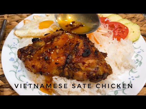 How to Cook Vietnamese Sate Chicken (Chili Oil Chicken) (Ớt Sa Tế)