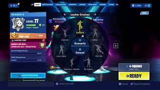 Fortnite battle royale new glow skin plus perfect timing with the built in emote