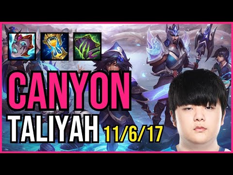CANYON - TALIYAH vs. HECARIM Jungle | KR CHALLENGER | PATCH 11.1