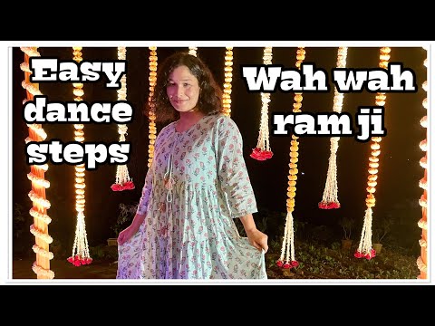 Easy and beautiful dance on Wah Wah RamJi / Wedding sangeet choreography #sangeetdance #easydance