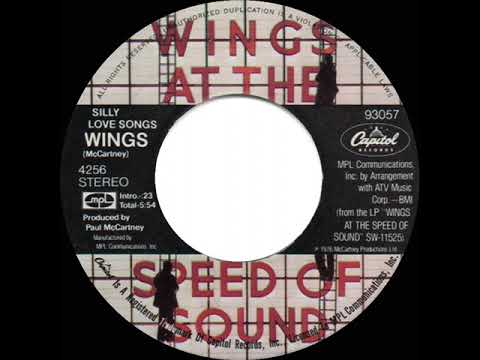 1976 HITS ARCHIVE: Silly Love Songs - Wings (a #1 record--stereo 45)