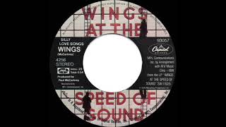 1976 HITS ARCHIVE: Silly Love Songs - Wings (a #1 record--stereo 45)