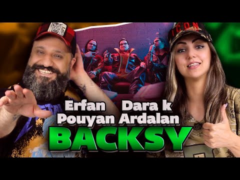 Pooyan Ardalan X Dara K X Erfan BACKSY Reaction 💃 ری اکشن بکسی عرفان پایدار و پویان اردلان