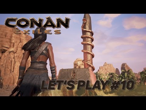 Conan Exiles ⚔️ LETS PLAY S01E10 | All hail Set! [German Gameplay]