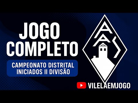 CD Salvaterrense vs AAS | Jogo Completo | Campeonato Distrital Iniciados II Divisão