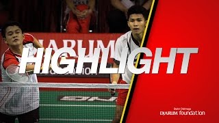 Download lagu Ario Bimo Gagat Raino/Ardy Nugroho (Djarum Kudus) VS Rehan Naufal K/Haffiz Nur Adila (Djarum Kudus) mp3