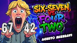 20+20+20+7? 😂 Six Seven Vs Four Two | Julia No Beat