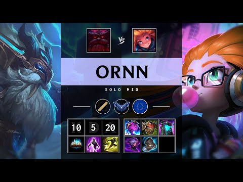 Ornn Mid vs Zoe - EUW Diamond Patch 25.10