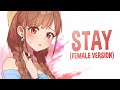Nightcore Stay Lyrics