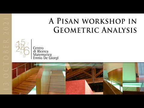 Centro di ricerca matematica De Giorgi - Um workshop de Pisan em Análise Geométrica - 13 de outubro de 2021