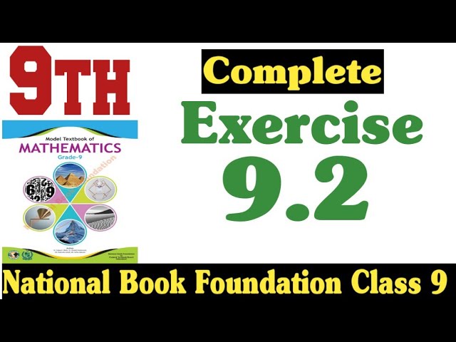 Comprehensive Guide to Class 9 Maths Chapter 9 Exercise 9.2 on Similar ...
