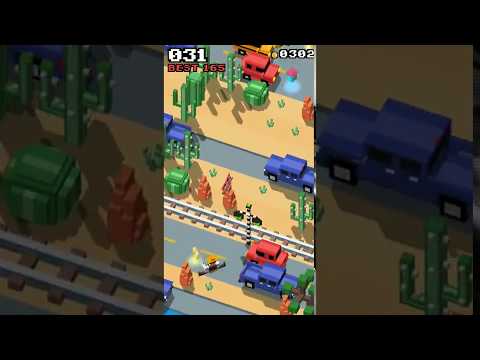 Hoppy Cross Road Cross Arcade Video