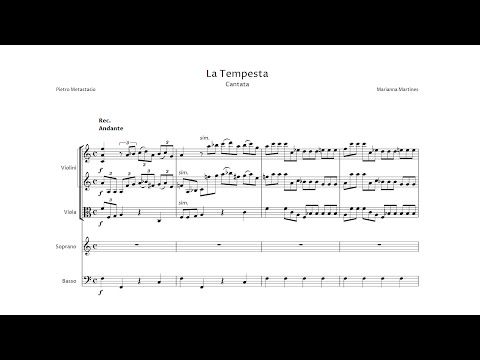 Marianna Martines – La Tempesta