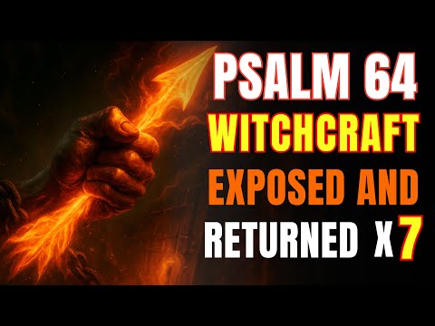 THE DIVINE ARROW THAT EXPOSES WITCHCRAFT AND RETURNS IT 7x STRONGER — Psalm 64