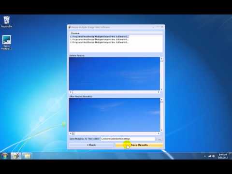 Resize Multiple Image Files Software