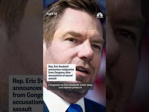Rep. Eric Swalwell announces resignation from Congress after accusations of sexual assault