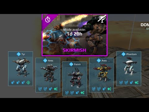 War Robots - New Skirmish Mode Gameplay _ Team Deathmatch WAR ROBOTS
