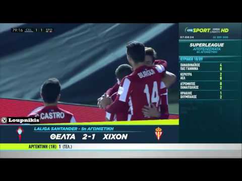 Celta de Vigo vs Sporting de Gijón 2-1 All Goals and Highlights {21/9/2016}