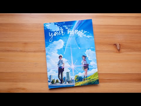 Your Name. The Official Visual Guide (book flip)