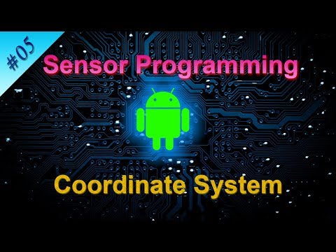 #5 Android Coordinate System : Android Sensor Programming