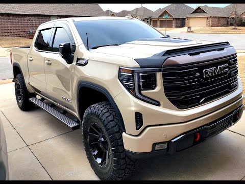 INSTALLING/FACTORY PAINTING AIR DESIGN HOOD SCOOP for 19+ GMC SIERRA 1500